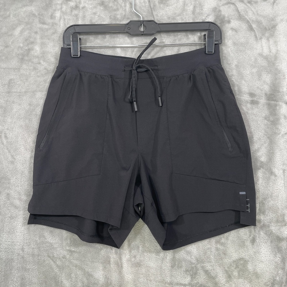 Lululemon Shorts Mens Size M Black License To Train Linerless LTT Running